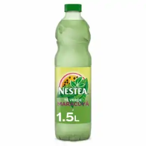 Nestea té verde con maracuyá bajo en calorías botella 1,5 l.