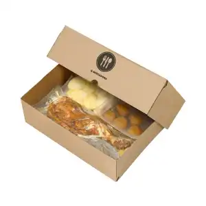 Paletilla de cordero lechal Listo para Comer con patatas panaderas 1 ud