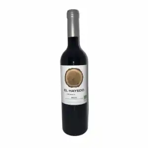 Vino tinto tempranillo ecológico El Hayedo D.O.Ca. Rioja 75 cl.