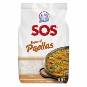 Arroz para paella Sos 1 kg.