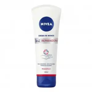 Crema de manos 3en1 reparadora Nivea 100 ml.