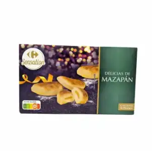 Delicias de mazapán Sensation Carrefour 200 g.