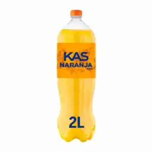Kas Zero de naranja sin azúcar botella 2 l.