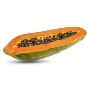 Papaya partida 1/2 Pieza 0.59 kg
