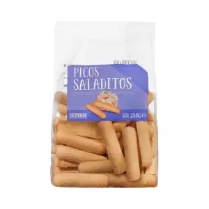 Picos saladitos Hacendado Paquete 0.25 kg