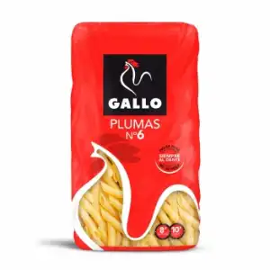 Plumas no 6 Gallo 450 g.