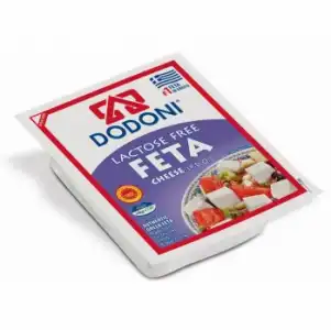 Queso feta D.P.O. Dodoni sin lactosa 150 g.