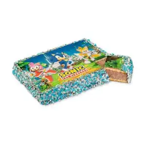 Tarta infantil Sonic Hacendado congelada 1.4 kg