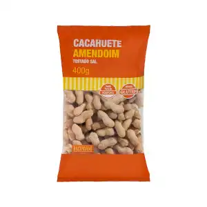 Cacahuete tostado con sal Hacendado Paquete 0.4 kg