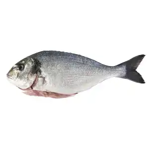 Dorada limpia con cabeza Pieza 0.55 kg