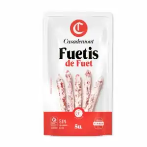 Fuetis Snacks Original Casademont sin gluten 50 g