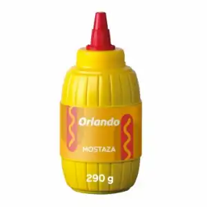 Mostaza Orlando sin gluten envase 290 g.