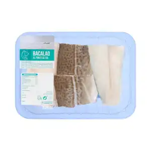 Bacalao al punto de sal Bandeja 0.5 kg