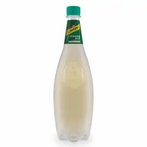 Ginger Ale Schweppes botella 1 l.