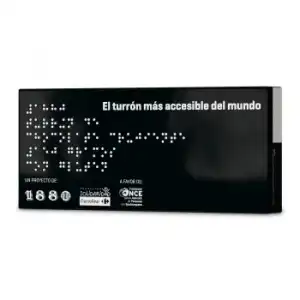 Turrón de chocolate crujiente 1880 Solidario 150 g.
