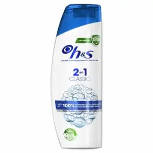 Champú anticaspa y acondicionador Todo en uno Classic H&S 300 ml.