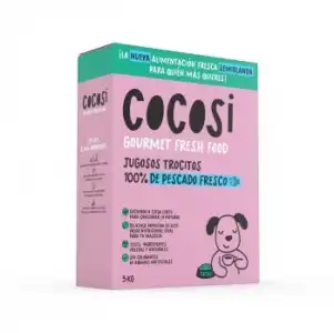 Comida semihúmeda de pescado para perro Cocosi 3 kg