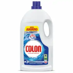 Detergente líquido Gel Activo Colon 100 lavados.