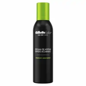 Espuma de afeitar rápido aclarado Labs Gillette 240 ml.