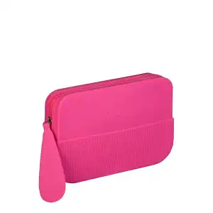 Neceser rosa silicona mediano Uahuu 1 ud