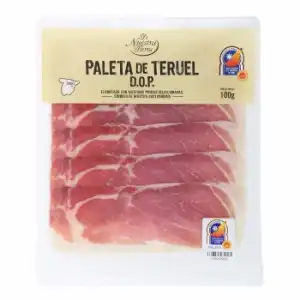 Paleta curada D.O.P Teruel De Nuestra Tierra 100 g