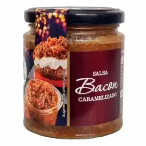 Salsa de bacon caramelizado Extra Carrefour 220 g.