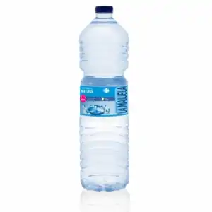 Agua mineral Carrefour 1,5 l.