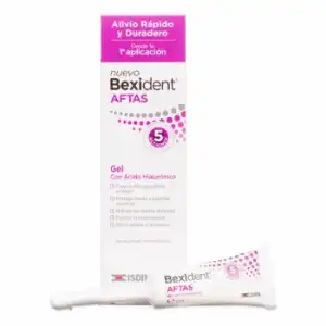 Gel protector bucal Bexident Aftas Isdin 8 ml.