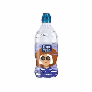 Agua mineral Font Vella tapón deportivo 75 cl.