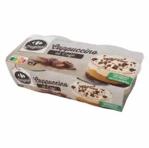 Capuccino Carrefour Original pack de 2 unidades de 80 g.