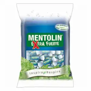 Caramelos Extra Fuerte Mentolin 115 g.