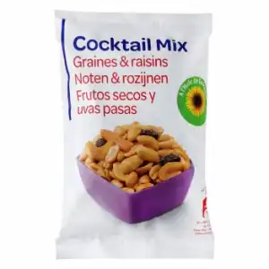 Cocktail de frutos secos 200 g.