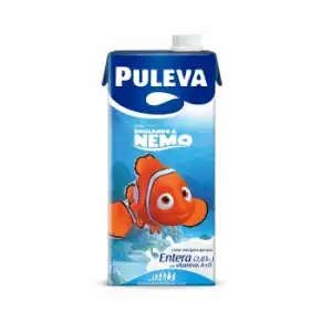 Leche entera Disney Puleva brik 1 l.