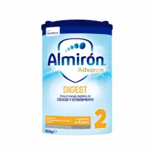 Leche infantil anti-cólico y anti-estreñimiento desde los 6 meses en polvo Almirón Advance Digest 2 lata 800 g.