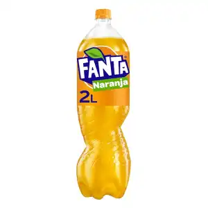 Refresco Fanta naranja Botella 2 L