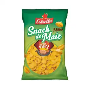 Snack de maíz sabor barbacoa Estrella Paquete 0.14 kg