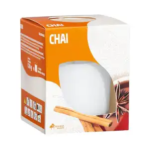 Vela perfumada Té Chai Bosque Verde Caja 1 ud