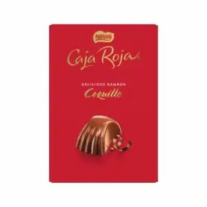 Bombones de chocolate con leche coquille Caja Roja Nestlé 144 g.