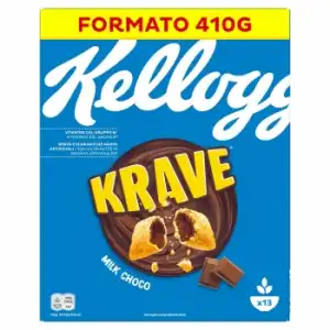 Cereales rellenos con chocolate Krave Kellogg's 410 g.