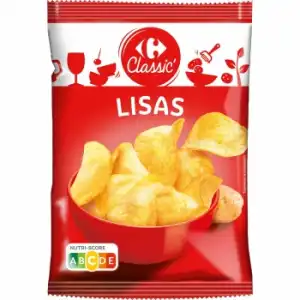 Patata lisa Carrefour Classic ́ 35 g.