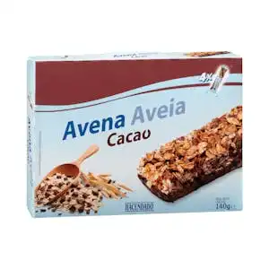 Barritas de cereales avena Hacendado con cacao