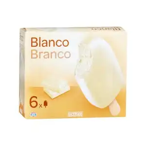 Helado blanco Hacendado Caja 700 ml