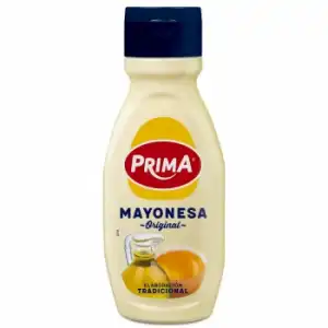 Mayonesa original Prima sin gluten envase 400 ml.
