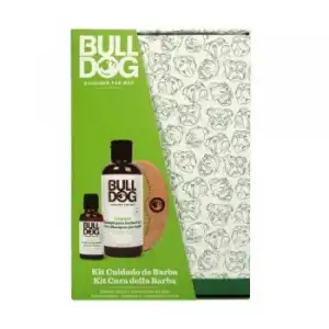 Kit Cuidado Barba Bulldog: Champú para barba 2 en 1 200 ml., aceite para barba 30 ml. y peine