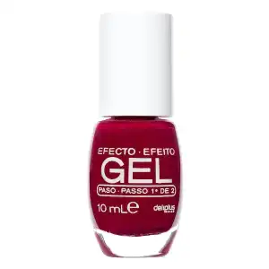 Laca de uñas efecto gel Deliplus 660 granate 1 ud