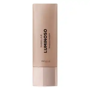 Maquillaje fluido Luminoso Deliplus 01 beige claro 0.025 ud