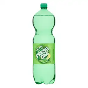 Refresco lima limón Hacendado fresh gas Botella 2 L