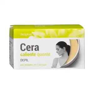 Cera caliente en cazuela Deliplus piel sensible Caja 0.1 100 g