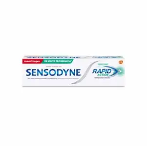 Dentífrico para dientes sensibles rapid action fresh mint Sensodyne 75 cl.