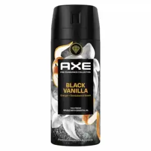 Desodorante en spray Black Vanilla Axe 150 ml.